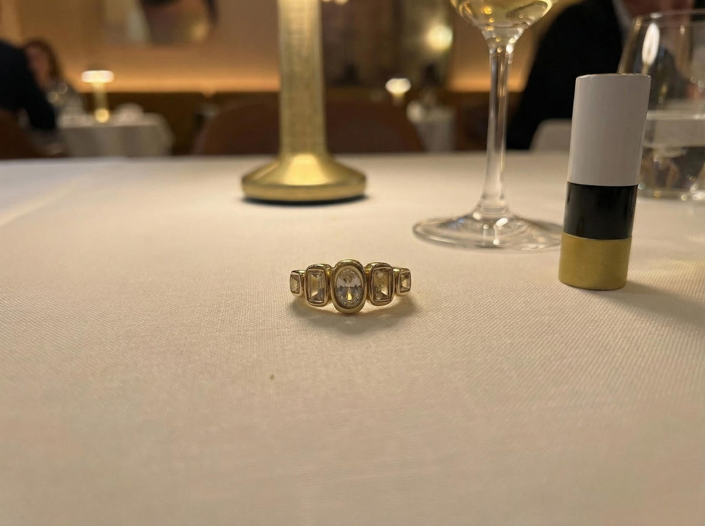 Chunky Stainless Steel Rings Set Minimalist Bold Stackable Waterproof Modern Jewelry Gift for Women Statement Band Stylish Trendy It-Girl